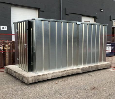 metal storage deck box|galvanized steel storage box.